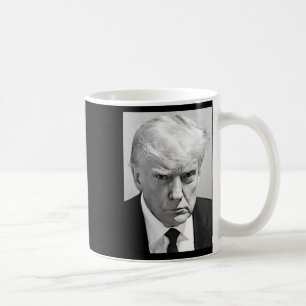 Taza De Café Mug Shot - Disparan a Donald Trump