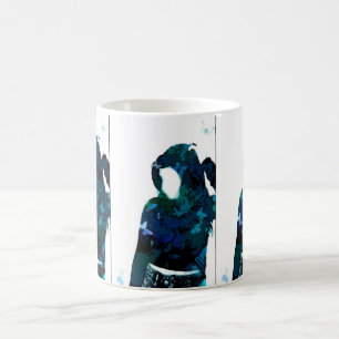 Taza De Café Mug Shot sin rostro