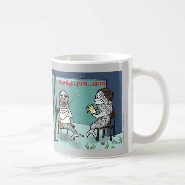 Taza De Café Mug "Silencio de los clavos" de Green Weenii (Derecha)