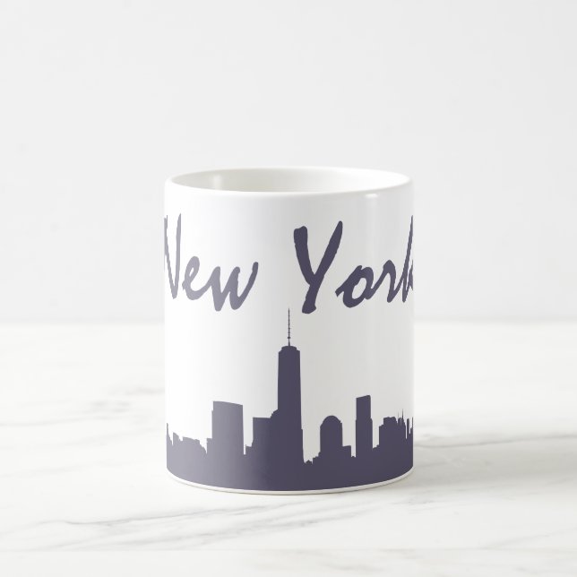 Taza De Café Mug Skyline de la ciudad de Nueva York (Centro)