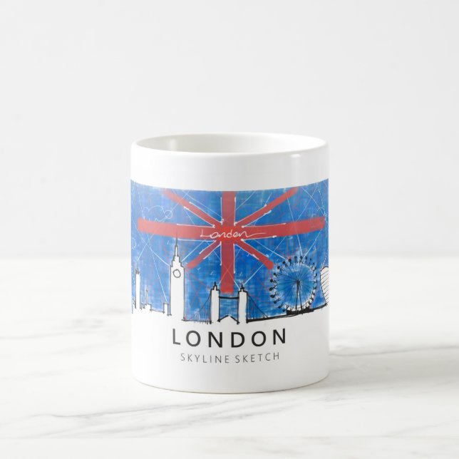 Taza De Café Mug Skyline de Londres (Centro)