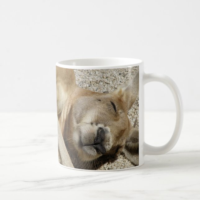 Taza De Café Mug Sleeping Kangaro (Derecha)