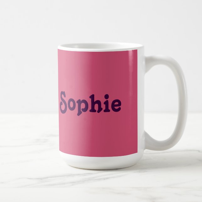 Taza De Café Mug Sophie (Derecha)