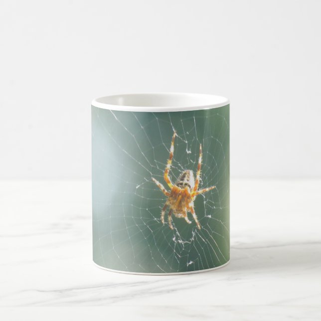 Taza De Café Mug - Spider en la web (Centro)