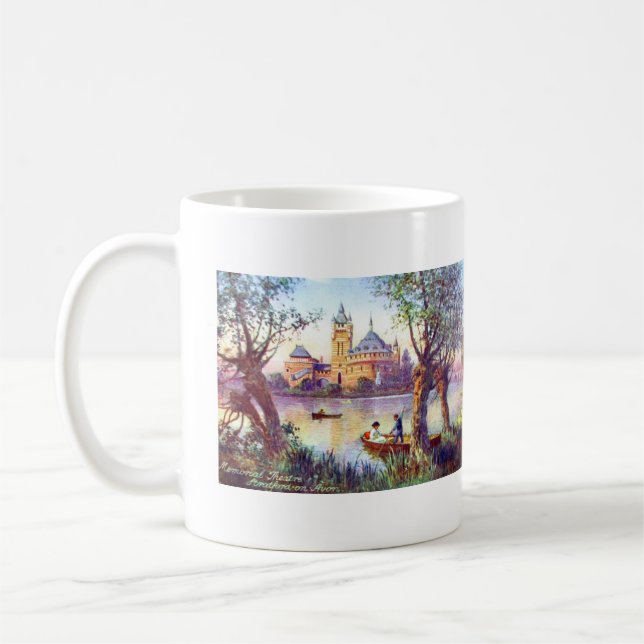 Taza De Café Mug - Stratford-upon-Avon, Teatro Viejo (Izquierda)