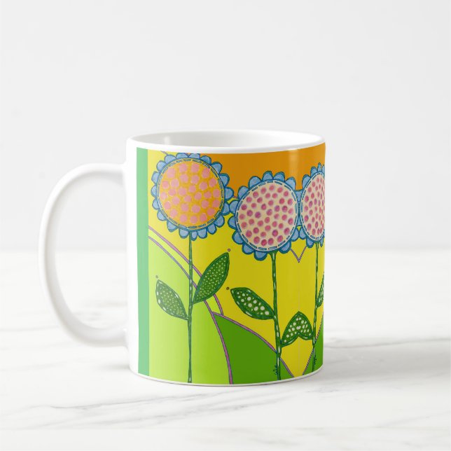 TAZA DE CAFÉ MUG "SUNFLOWERS" (Izquierda)