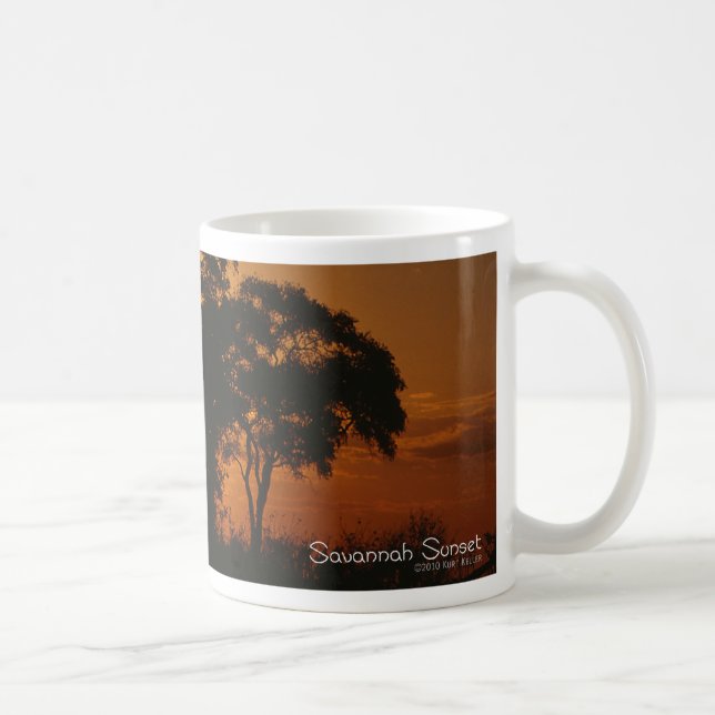 Taza De Café Mug Sunset de Savannah (Derecha)