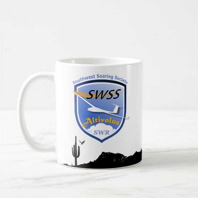 Taza De Café Mug - SWSS Emblem - Edición "En el rancho" (Izquierda)