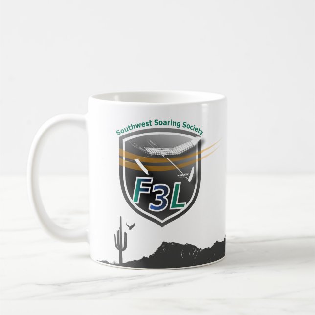 Taza De Café Mug - SWSS F3L - Edición "En el rancho" (Izquierda)