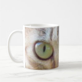 Taza De Café Mug - Tabby Cat Eyes