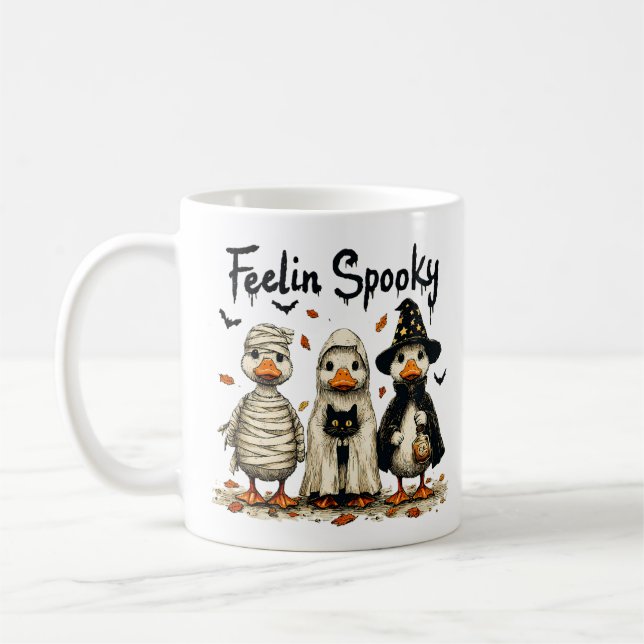 Taza De Café Mug Tass, Halloween (Izquierda)