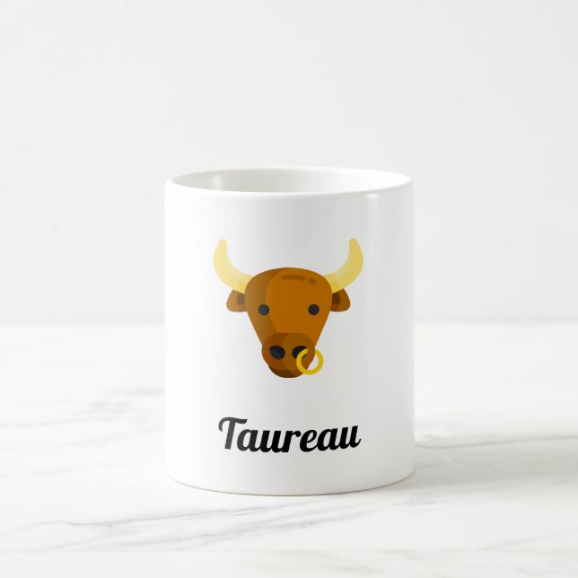 Taza De Café Mug Taureau (Centro)