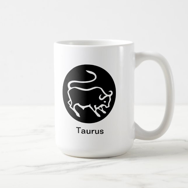 Taza De Café Mug - Tauro en círculo (Derecha)