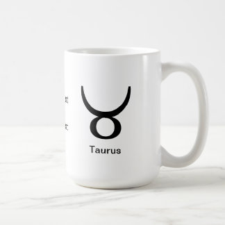 Taza De Café Mug - Taurus Glyph