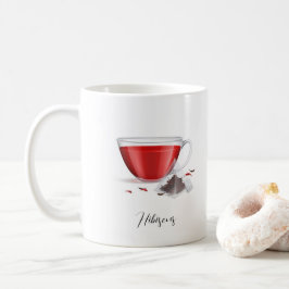 Taza De Café Mug - té de Hibiscus