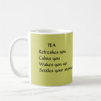 Taza De Café Mug - Té vs Café
