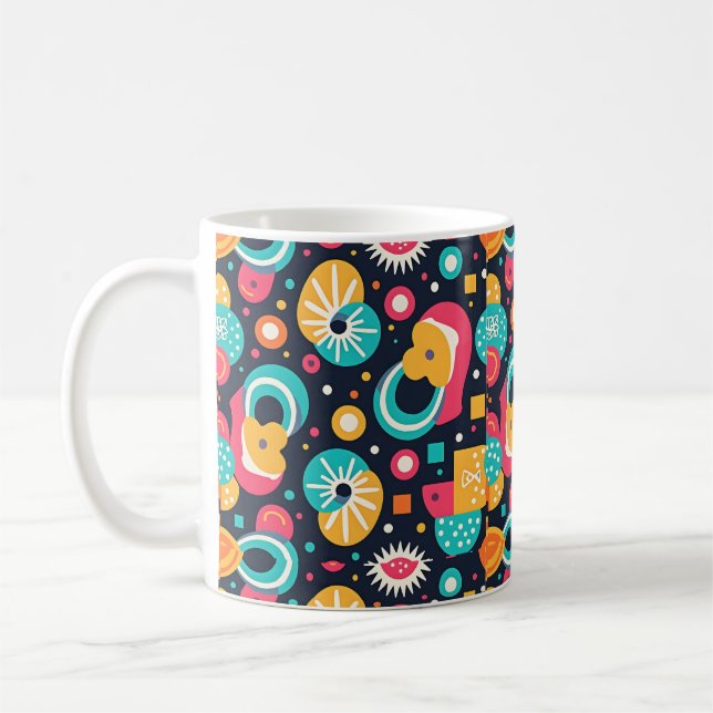 Taza De Café Mug tema retro (Izquierda)