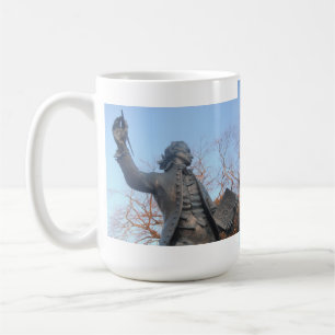 Taza De Café Mug Thomas Paine Sujetando Los Derechos De Resonan