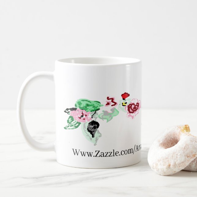 Taza De Café Mug: TIEMPO DE TÉ O CAFÉ (Con donut)