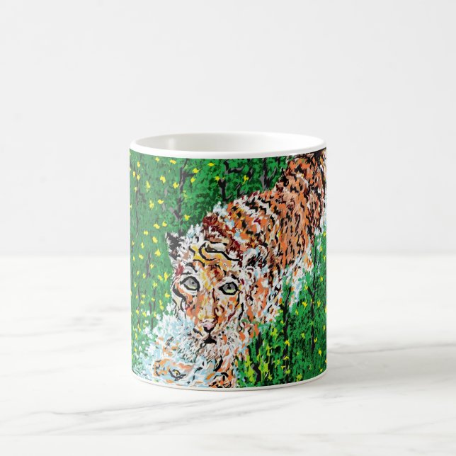 Taza De Café Mug / Tigre (Centro)