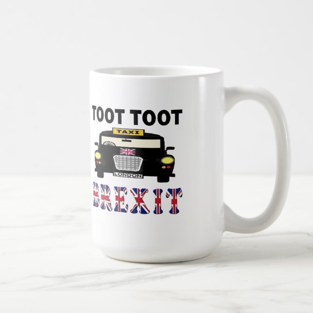 Taza De Café Mug Toot Toot Brexit (Derecha)