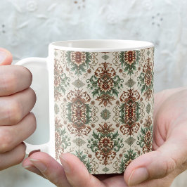 Taza De Café Mug Tradicional Rústica Ligera