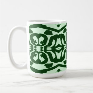Taza De Café Mug, un diseño creativo de color verde clásico