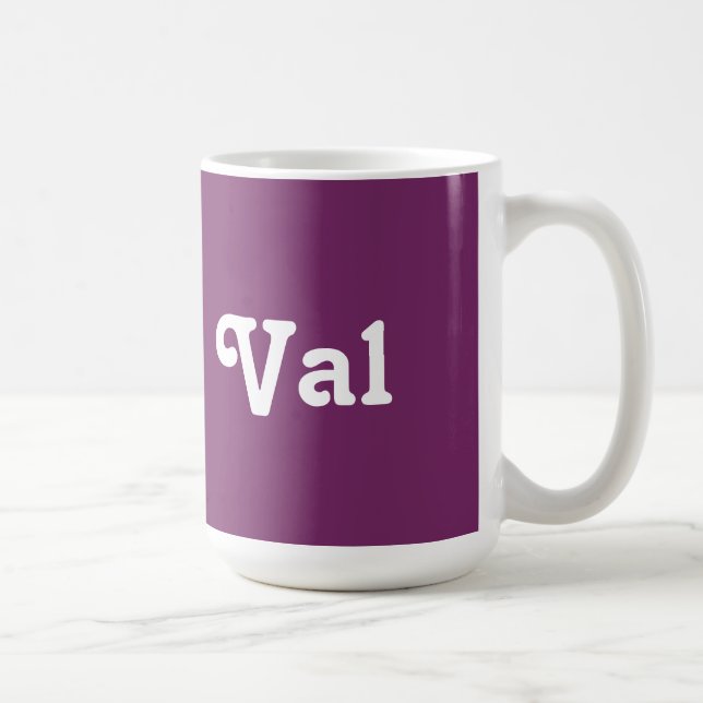 Taza De Café Mug Val (Derecha)