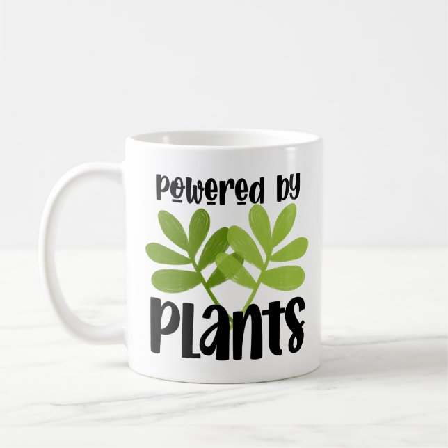 Taza De Café Mug Vegan Plant Based (Izquierda)
