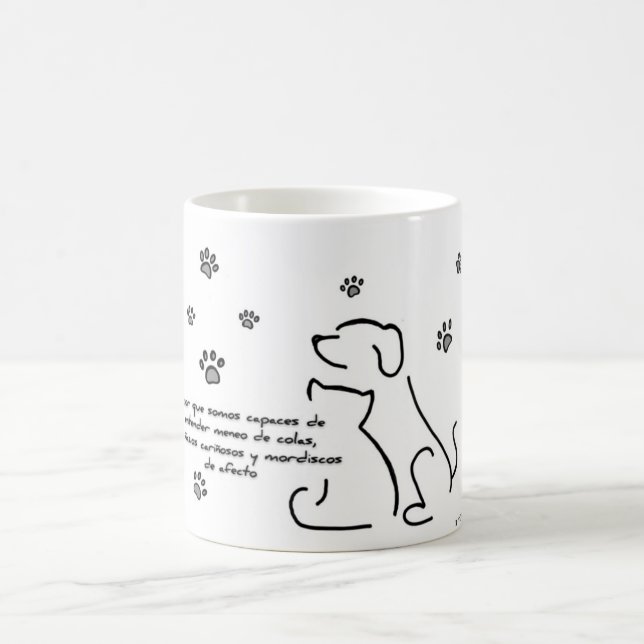 Taza De Café mug veterinario (Centro)