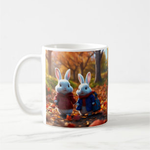 Taza De Café Mug"Vibrant Whimsy: Colorida Mug Delight Rabbit