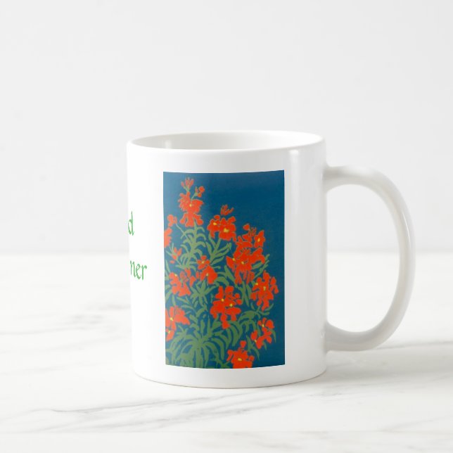 Taza De Café Mug 'Wallflower' de Head Gardener (Derecha)