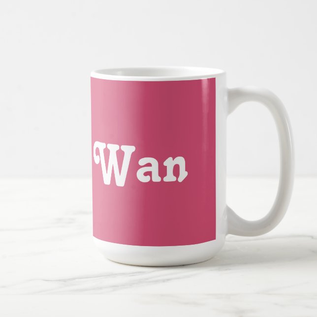 Taza De Café Mug Wan (Derecha)