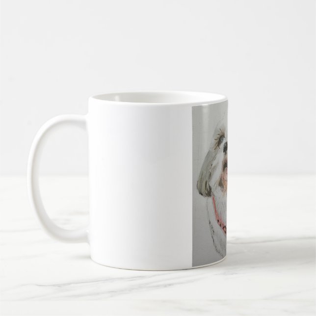 Taza De Café Mug Watercolour Pencils Create this Drawing (Izquierda)