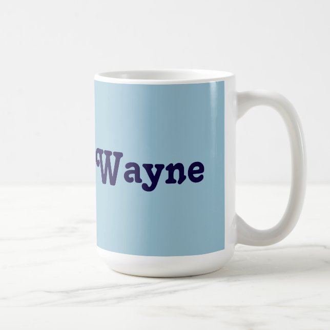 Taza De Café Mug Wayne (Derecha)