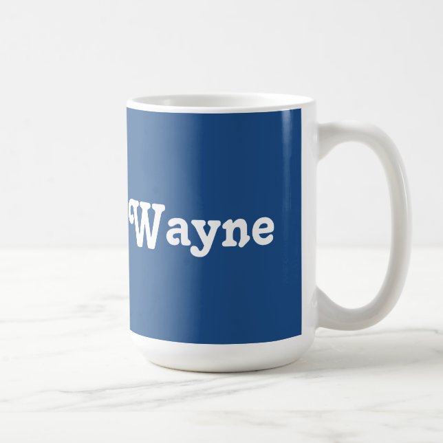 Taza De Café Mug Wayne (Derecha)