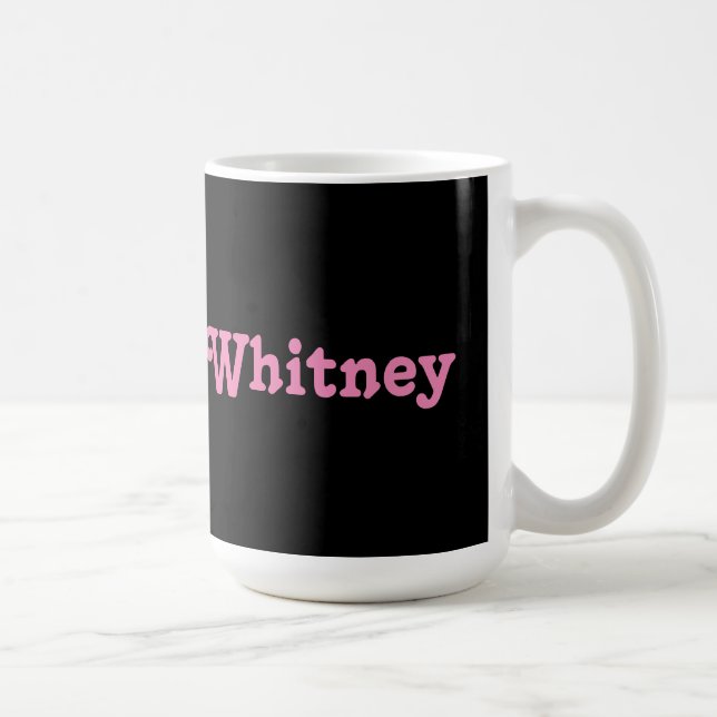 Taza De Café Mug Whitney (Derecha)