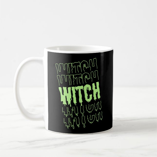 Taza De Café Mug Witch Halloween (Izquierda)