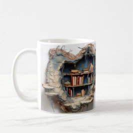 Taza De Café mug with a book design