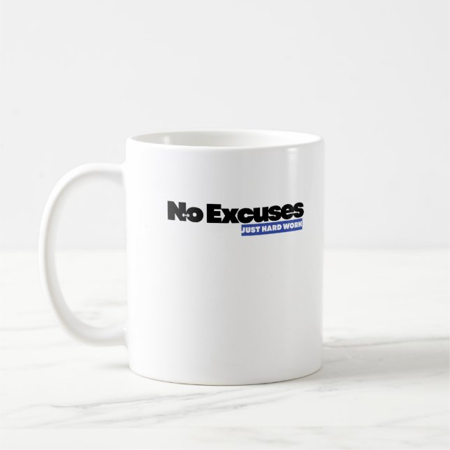 Taza De Café Mug with a motivational quote  (Izquierda)