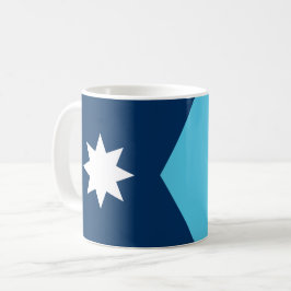 Taza De Café Mug with Flag of Minnesota, USA