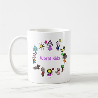 Taza De Café Mug World Kids