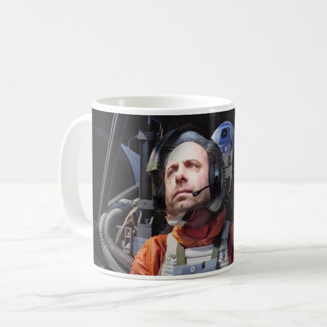 Taza De Café Mug Your Photo de la ala X aquí (Anverso izquierdo)