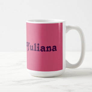 Taza De Café Mug Yuliana