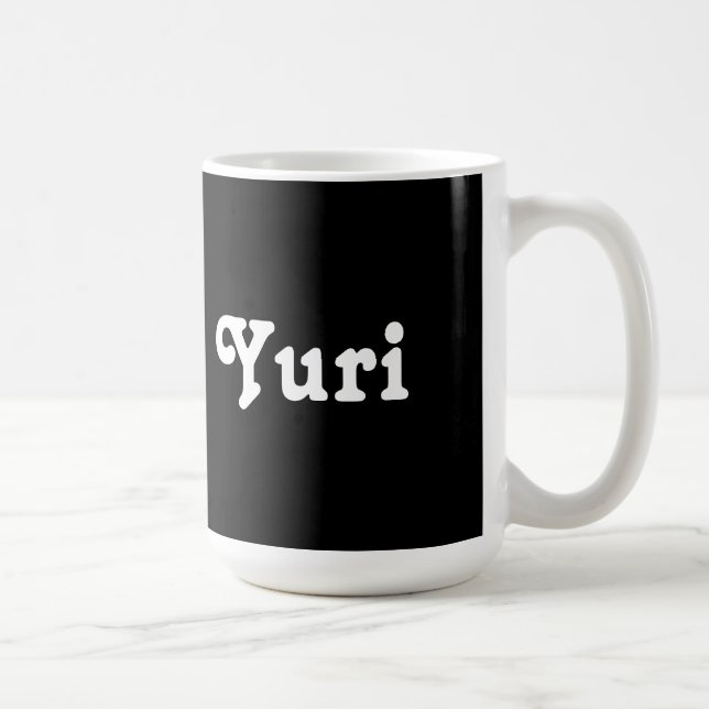 Taza De Café Mug Yuri (Derecha)
