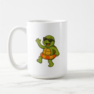 Taza De Café MugAdorable Turtle Mug - Perforable regalo de aman