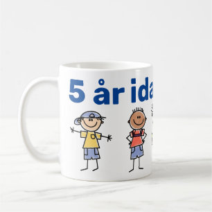 Taza De Café Mugg 5 år idag