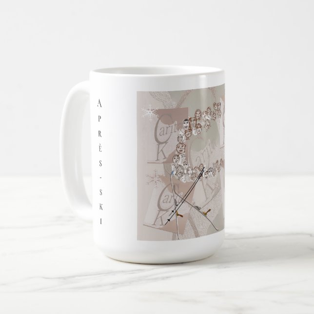 Taza De Café Mugg  Après-ski by Carita K design (Anverso izquierdo)