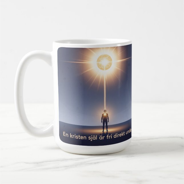 Taza De Café Mugg — Fri kristen (Izquierda)