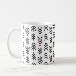 Taza De Café Mugg Gran, vit-röd